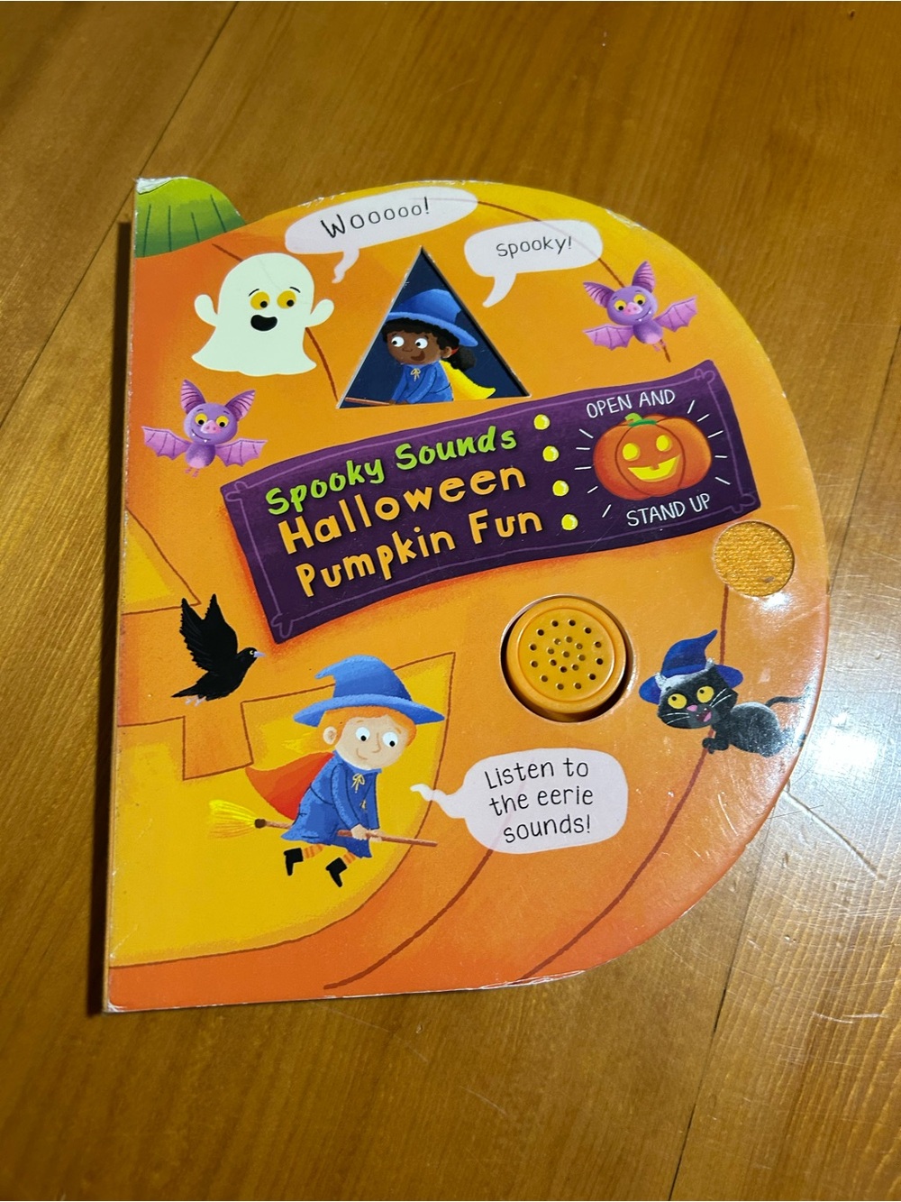 (3/$10) Halloween Pumpkin Fun Spooky Sounds book